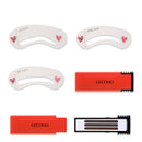 Eyebrow Pen Refill Eyebrow Stencils Double Head Eyebrow Pen Waterproof