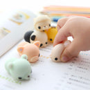 Bear Squishy Squeeze Cute Healing Toy 4*3*2.5cm Kawaii Collection Stress Reliever Gift Decor