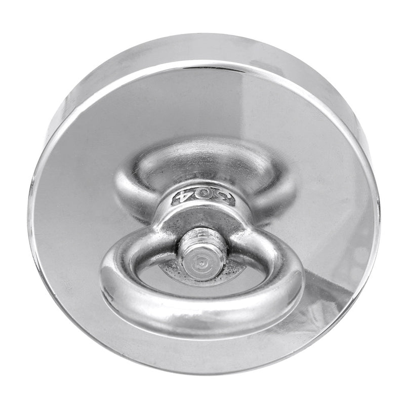 300kg D75mm Neodymium Fishing Salvage Recovery Magnet For Detecting Metal Treasure