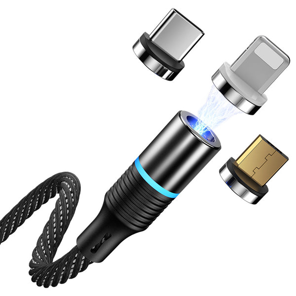 Cafele 3A TypeC Micro USB LED Indicator Fast Charging Data Cable For Huawei P30 Pro Mate 30 Xiaomi 9 Pro Redmi 7A Redmi 6Pro OUKITEL Y4800 S10+