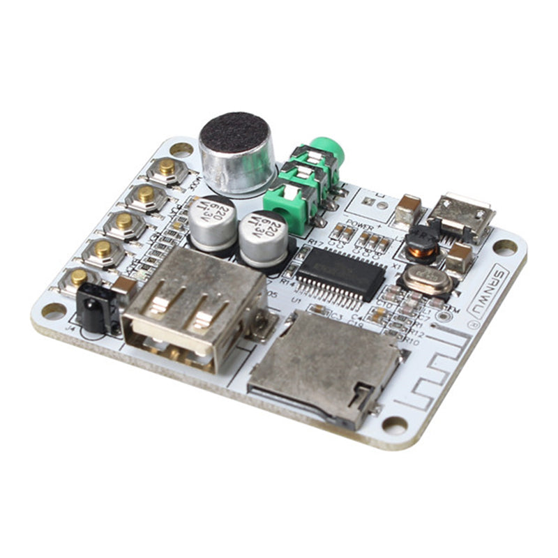 SANWU Wireless bluetooth Audio Receiver Digital Amplifier Board With Remote Control And Microphone