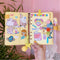 1 Piece A6 Diary DIY Notebook Cute Cartoon Girl Heart Account Diary Plan Loose-leaf Notebook