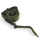 Tactical 3 Point Sling Nylon With Quick Adjustment Carabiner Swivels Adjustable Strap
