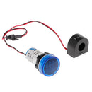 Geekcreit 2in1 22mm AC50-500V 0-100A Amp Voltmeter Ammeter Voltage Current Meter With CT Au23