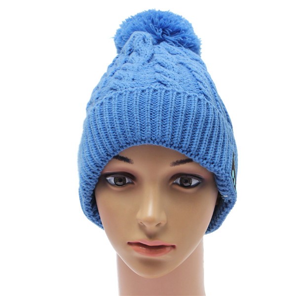 Warm Soft Beanie Hat Wireless bluetooth Smart Cap Headphone with Mic