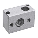 MK10 Aluminum Alloy PT100 Heating Block For 3D Printer