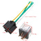 40A 12V 24V 5 Pins Relay And Hardness Socket Relay SPDT Control Device