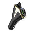 HOCO 18W QC3.0 Dual USB Fast Charging Wireless Headset Car Charger For iPhone XS XR 11 Pro Huawei P30 Pro Mate 30 Xiaomi Mi9 9Pro S10+ Note 10