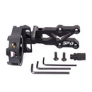 SPG Five-needle Bow Sight For Composite Recurve Bow Short Rod Adjustable Bow Sights Archery Competitive Accessories