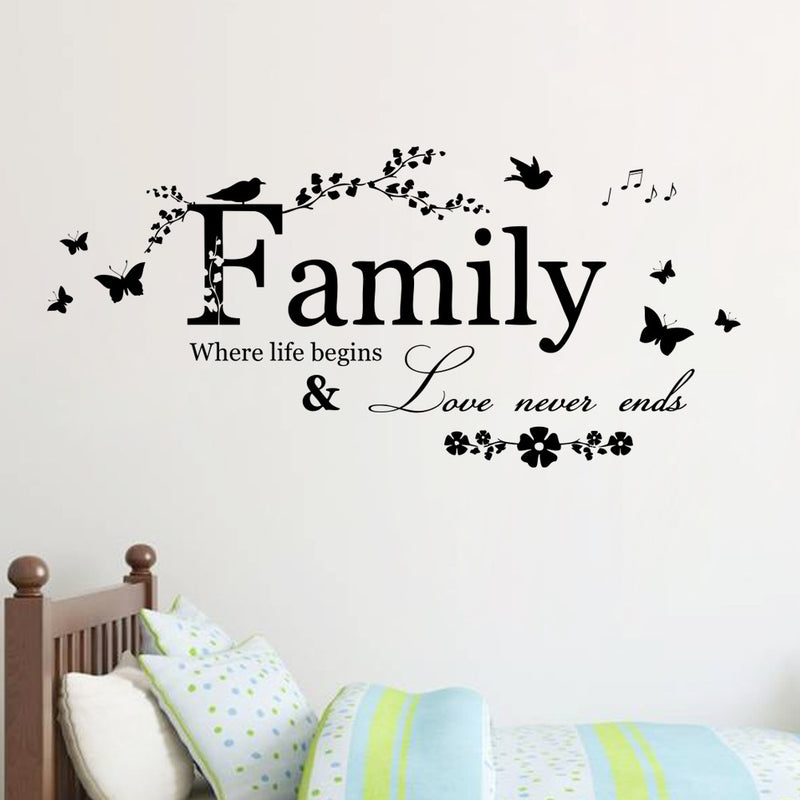 Miico ZY8346 Decorative Sticker Wall Stickers Decor DIY Stickers Bedroom Decoration