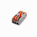 1X 5X 10X LUSTREON Electrical Wiring Household 3PIN Fast Wire Connector Terminal for Lamp Lantern Connection