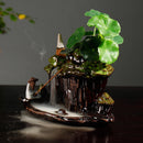 Reverse Waterfall Smoke Incense Burner Incense Burner with 20 Cones