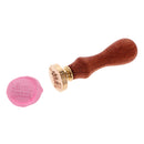 Stylish Initial Wax Seal Stamp Envelope Invitations Label Capital Letter