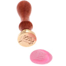 Stylish Initial Wax Seal Stamp Envelope Invitations Label Capital Letter