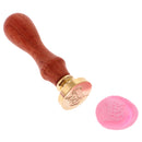 Stylish Initial Wax Seal Stamp Envelope Invitations Label Capital Letter