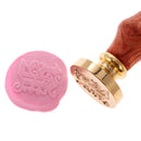 Stylish Initial Wax Seal Stamp Envelope Invitations Label Capital Letter