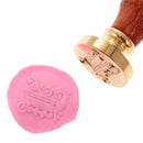 Stylish Initial Wax Seal Stamp Envelope Invitations Label Capital Letter