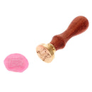 Stylish Initial Wax Seal Stamp Envelope Invitations Label Capital Letter