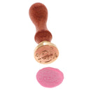 Stylish Initial Wax Seal Stamp Envelope Invitations Label Capital Letter