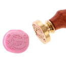 Stylish Initial Wax Seal Stamp Envelope Invitations Label Capital Letter