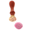 Stylish Initial Wax Seal Stamp Envelope Invitations Label Capital Letter