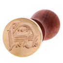 Initial Alphabet Letter T Wax Seal Stamp for Envelope Manuscript Card Crafts