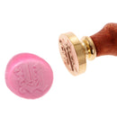 Stylish Initial Wax Seal Stamp Envelope Invitations Label Capital Letter