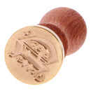 Initial Alphabet Letter V Wax Seal Stamp for Envelope Manuscript Card Crafts