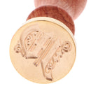 Stylish Initial Wax Seal Stamp Envelope Invitations Label Capital Letter