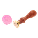 Stylish Initial Wax Seal Stamp Envelope Invitations Label Capital Letter