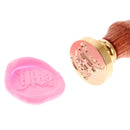 Stylish Initial Wax Seal Stamp Envelope Invitations Label Capital Letter