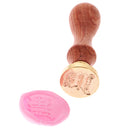Stylish Initial Wax Seal Stamp Envelope Invitations Label Capital Letter