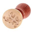 Stylish Initial Wax Seal Stamp Envelope Invitations Label Capital Letter