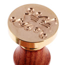 Stylish Initial Wax Seal Stamp Envelope Invitations Label Capital Letter