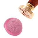 Stylish Initial Wax Seal Stamp Envelope Invitations Label Capital Letter