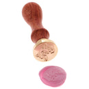 Stylish Initial Wax Seal Stamp Envelope Invitations Label Capital Letter