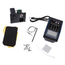Acoustic Guitar 4 Band EQ Equalizer Pre-wired Preamp Piezo Pickup LCD Tuner