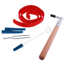 Piano Tuning Mute Kit Temperament Strip Tuning Lever Tuning Fork Tool Supply