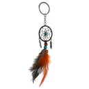 Fashionable Feather Beads Charms Dream Catcher For Home Window Wall Car Hanging Decor Ancient Leaves Hanging Charms