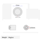 Musical Instrument Accs Universal 6.35mm Pickup Piezo Transducer for Guitar Violin Mandolin Ukulele