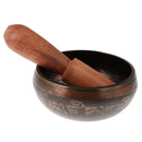 Tibetan Buddhist Chakra Healing Yoga Meditation Brass Singing Bowl