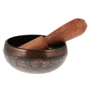 Tibetan Buddhist Chakra Healing Yoga Meditation Brass Singing Bowl