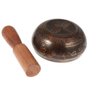 Tibetan Buddhist Chakra Healing Yoga Meditation Brass Singing Bowl