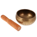Tibetan Buddhist Chakra Healing Yoga Meditation Brass Singing Bowl