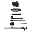 RC Crawler 1:10 Mini Fuel Tank Winch Jack Tools Kit RC Car Parts Green