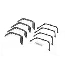 1:10 RC Crawler Fender Flares Body Shell Parts Black