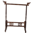 Wooden Chinese Calligraphy Painting Brush Writing Pen Hanging Rack Hook Holder Stand