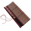 Antique Writing Brushes Bag Traditional Brush Pouch for Calligraphy Tools