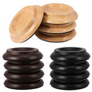 Piano Caster Cups Wood