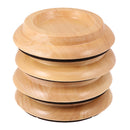 Piano Caster Cups Wood